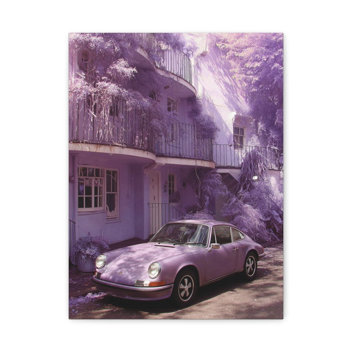 Iconic Sports Car Gallery Canvas