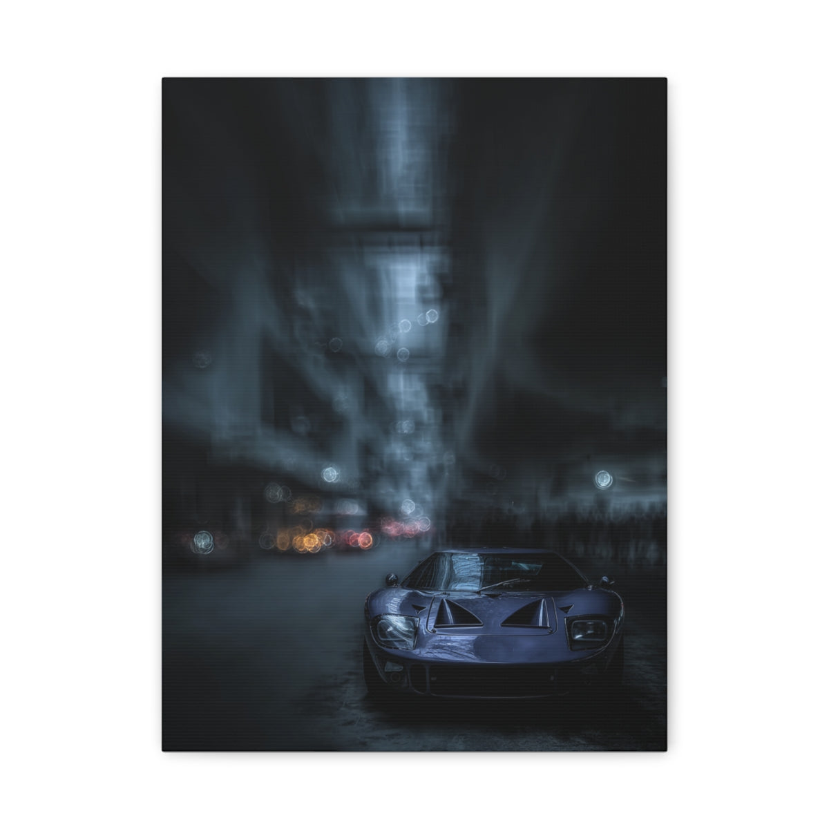 Iconic Sports Car Gallery Canvas