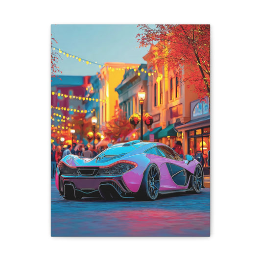 Iconic Sports Car Gallery Canvas