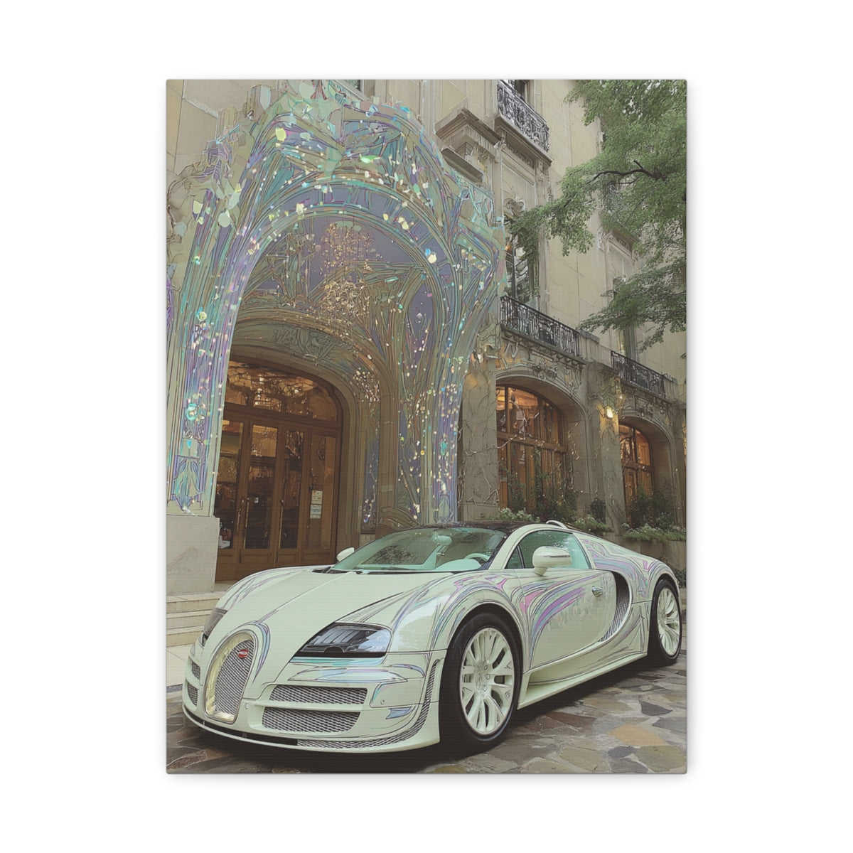 Iconic Sports Car Gallery Canvas