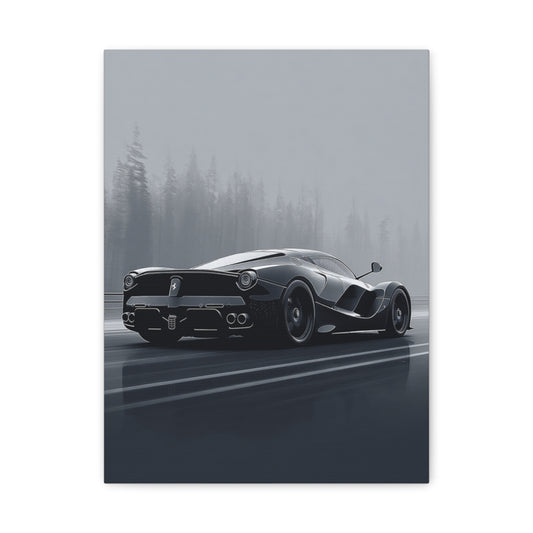 Iconic Sports Car Gallery Canvas