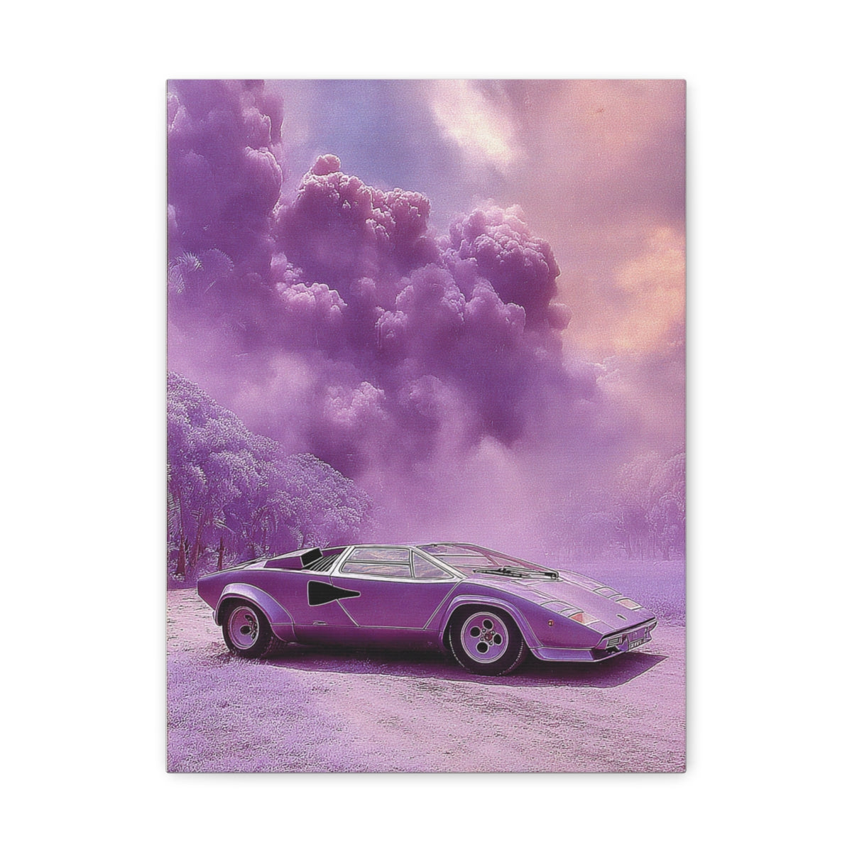 Iconic Sports Car Gallery Canvas